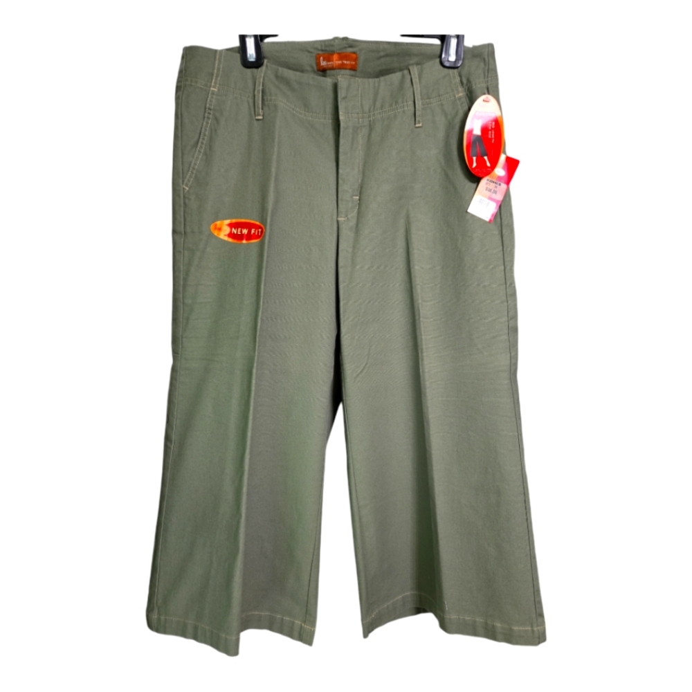 Lee Olive Gaucho Jeans Sz 15/16